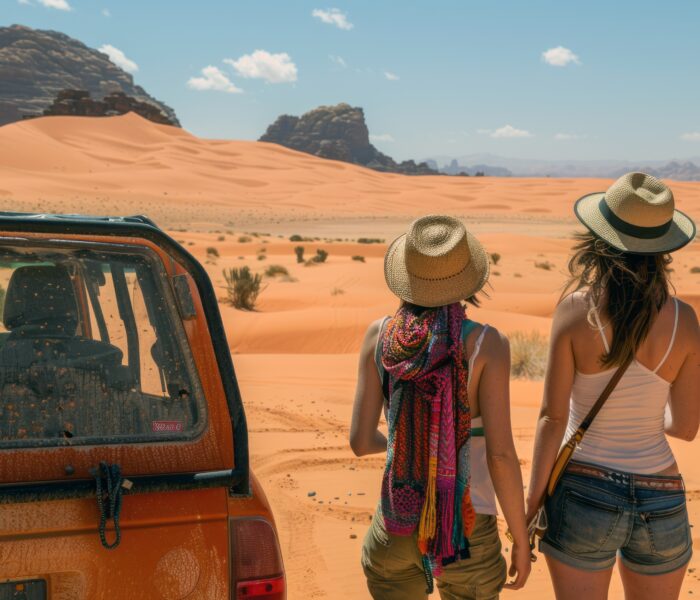 traveling with off road car